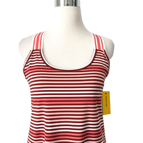 New Eleven Venus Williams Tennis Dress Size Medium Pickleball Racer Back Stripes - Picture 3 of 13